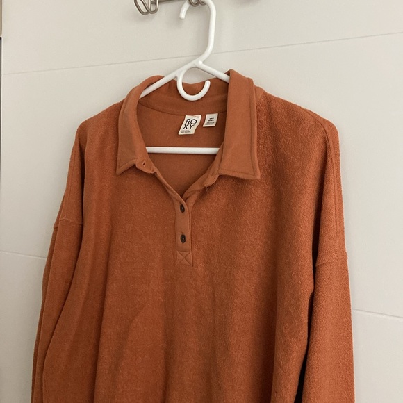 Roxy brunt orange sweater - Picture 3 of 5